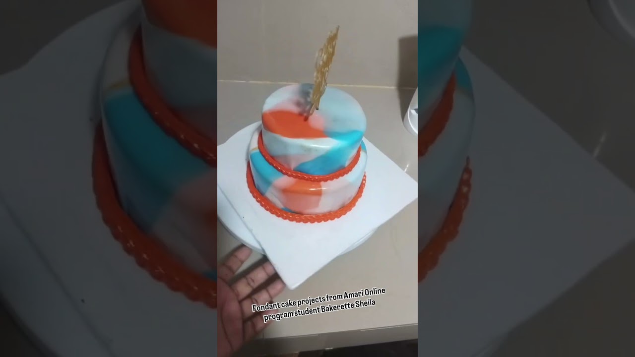 can't believe this Baker STUDENT was able to do this!🤔🤯(online professional baking class)