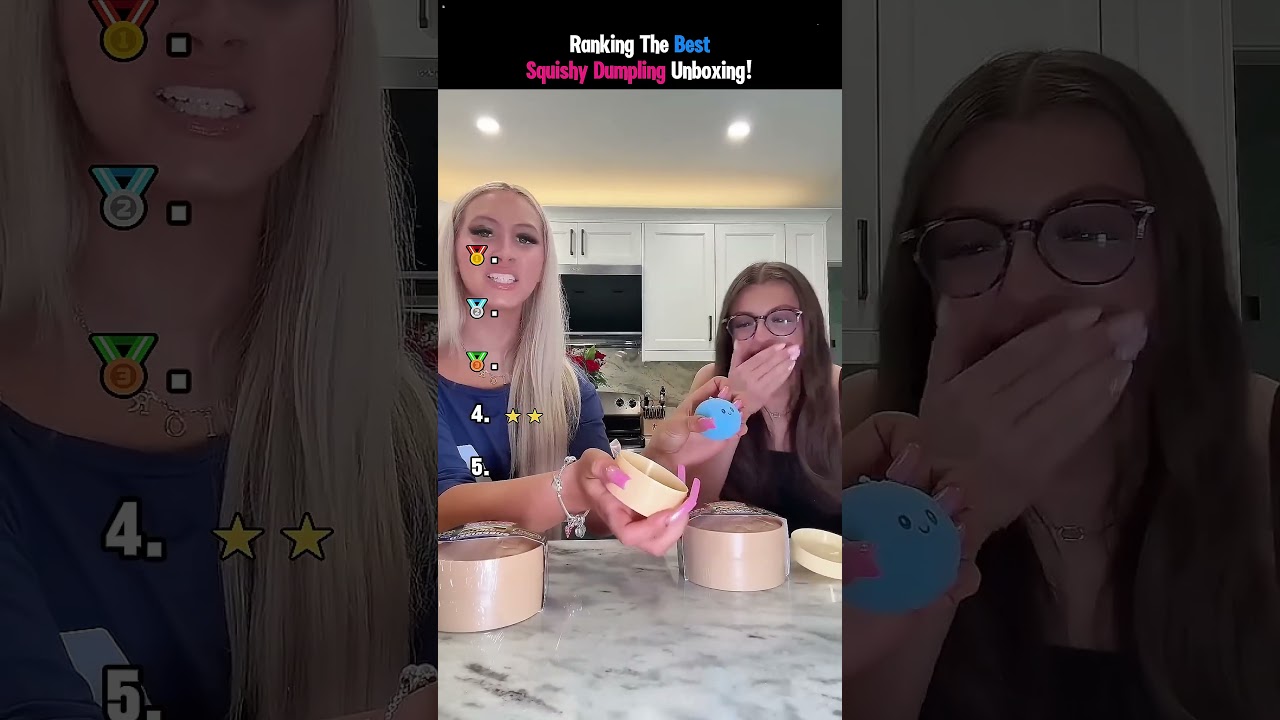 Ranking Best Squishy Dumpling Unboxing!