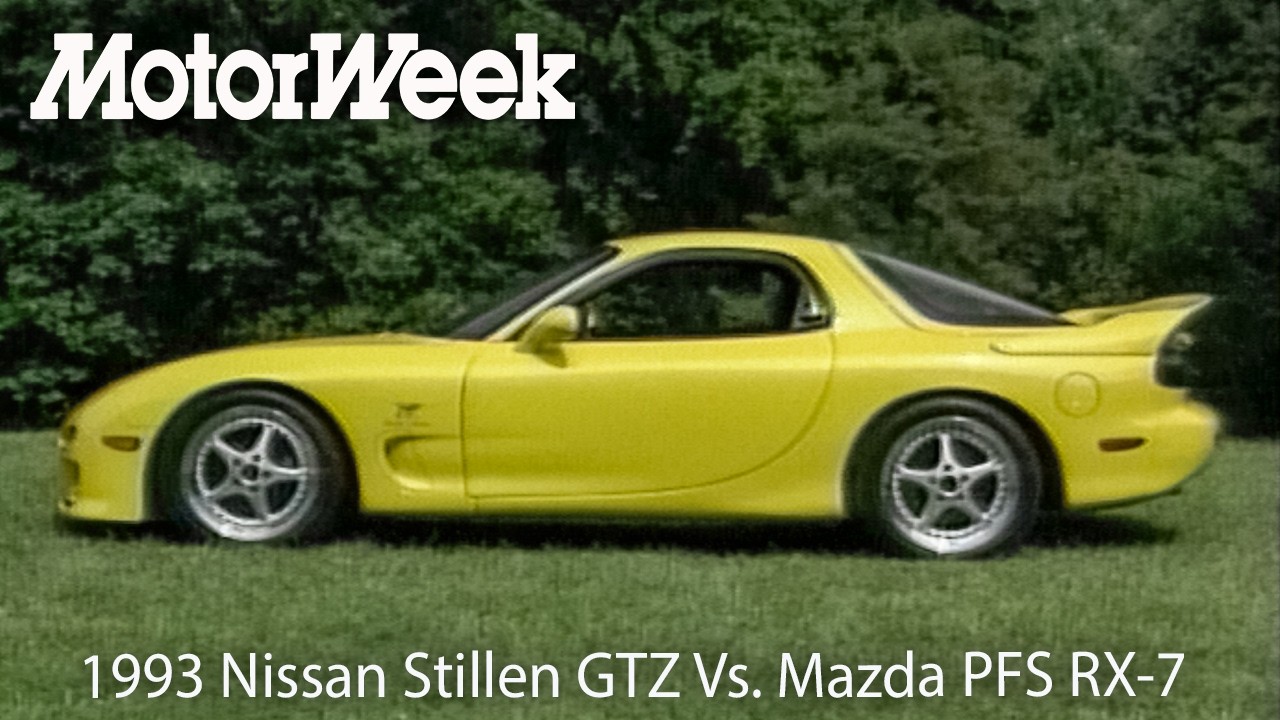 1993 Nissan Stillen GTZ vs  Mazda PFS RX7 | Retro Review