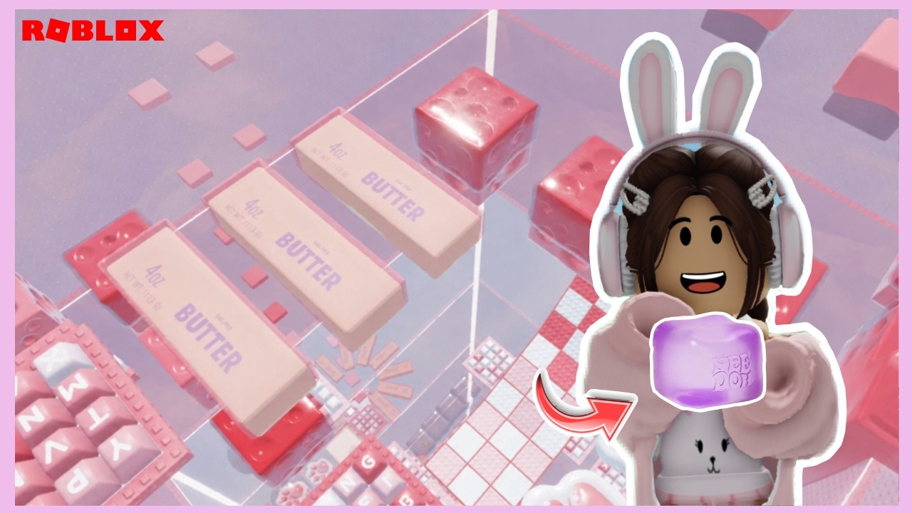 AKU COBA ASMR KEYBOARD DAN SQUISHY DI TOWER ROBLOX INI?!😱