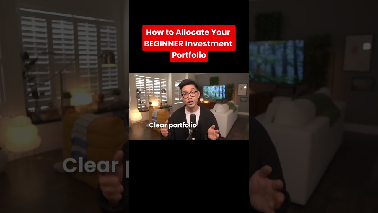 How to Allocate Your BEGINNER Investment Portfolio