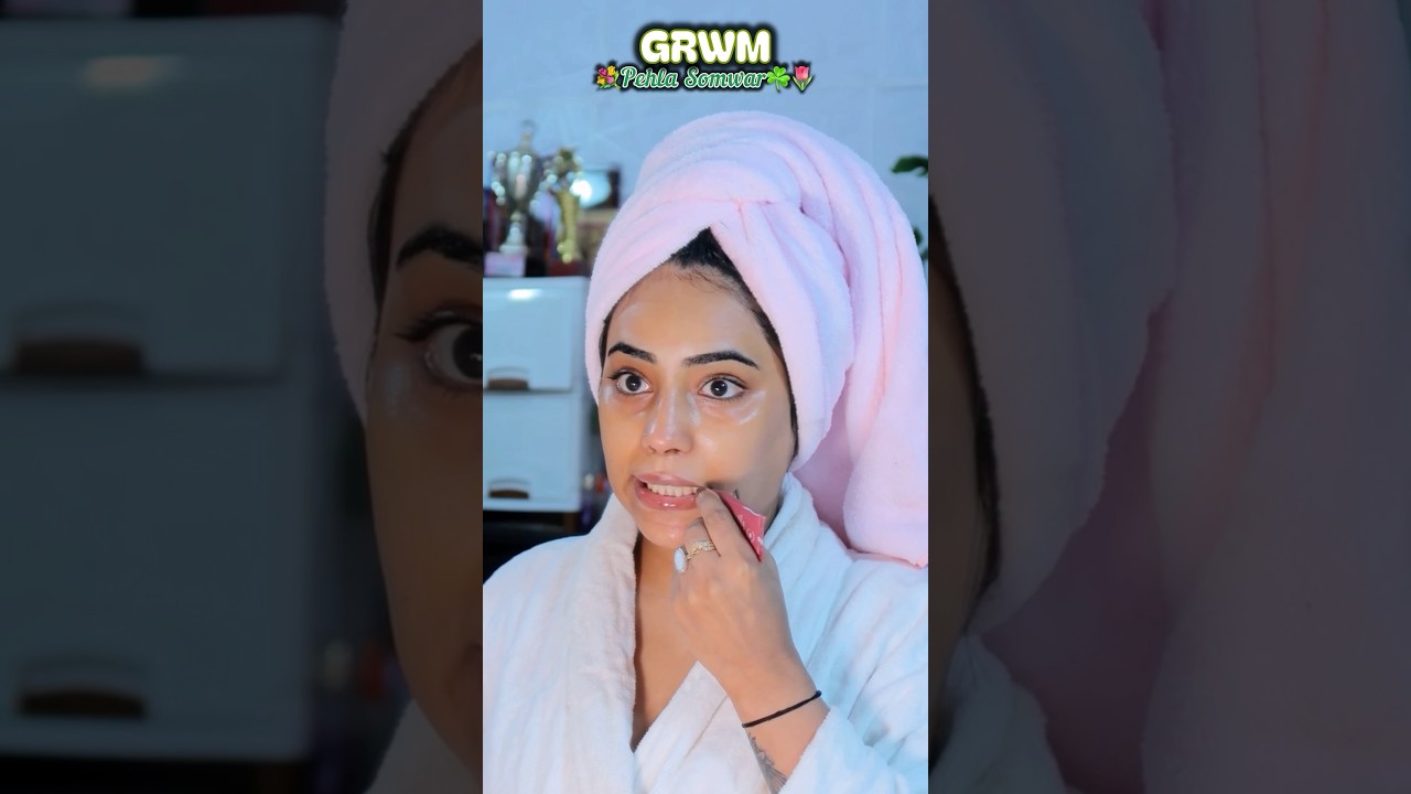 GRWM for sawan somwar #trending #ytshorts # #youtube #makeup #shorts #youtubeshorts