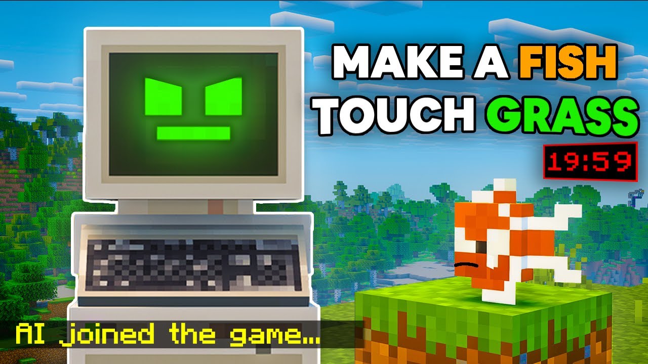 Minecraft but AI Gives Us Random Tasks