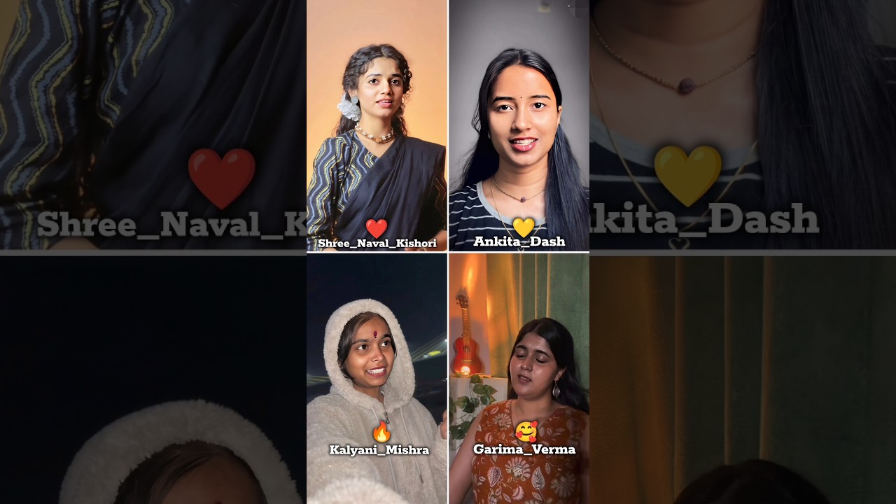 Karma 🥰 | Shree Naval Kishori X Ankita Dash X Kalyani X Garima Varma #viral #singing #music #shorts