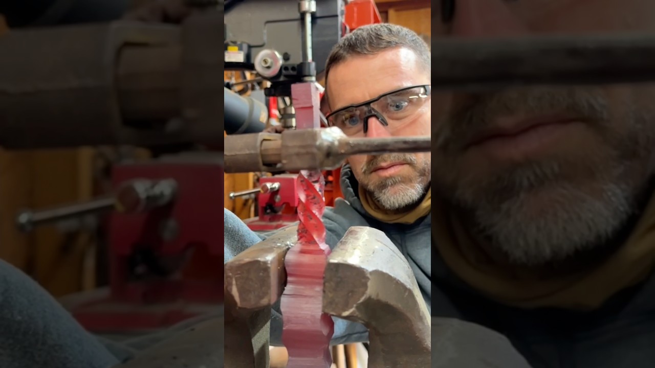 Forging Geralt’s Steel Sword from The Witcher #blacksmith #gamer #witcher #bladesmith