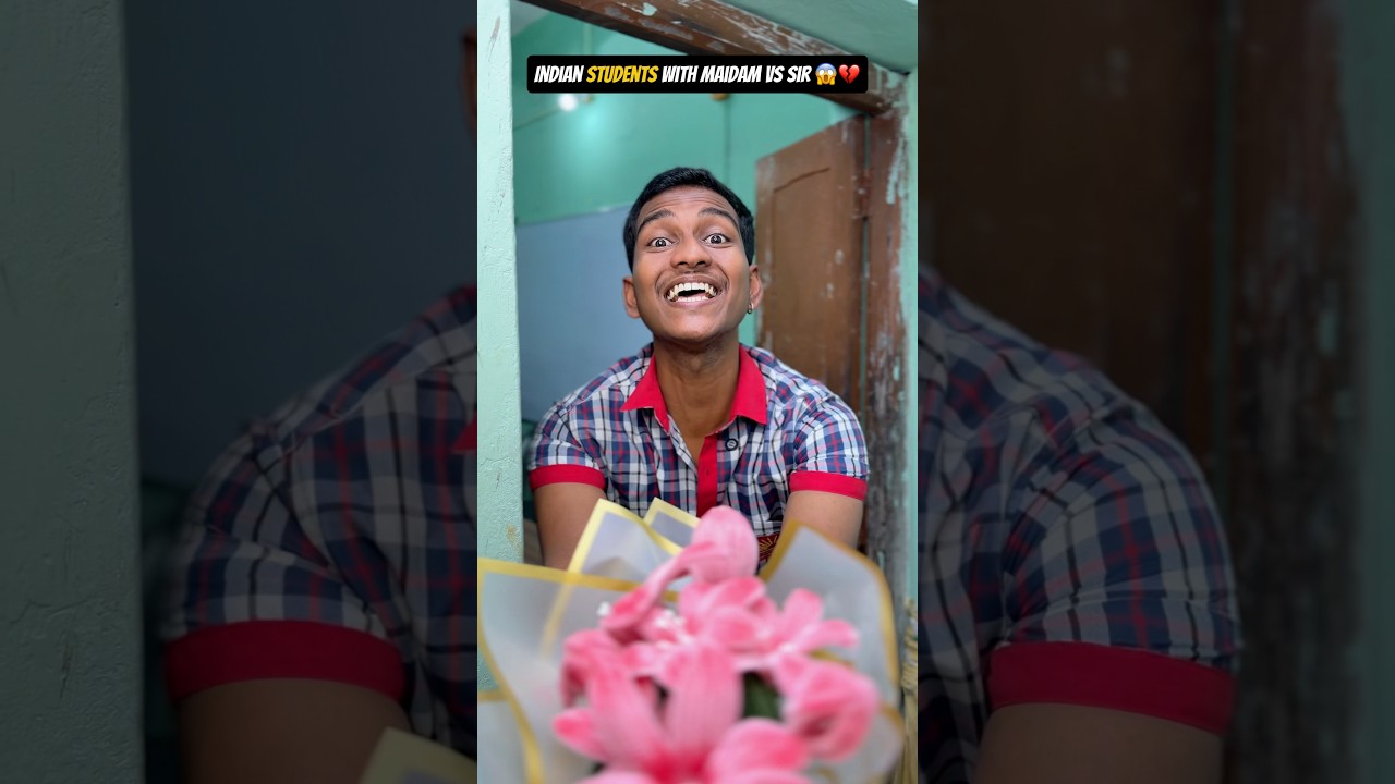 Indian Students With Maidam Vs Sir 😱💔 #shorts #comedy #funny #viralshorts