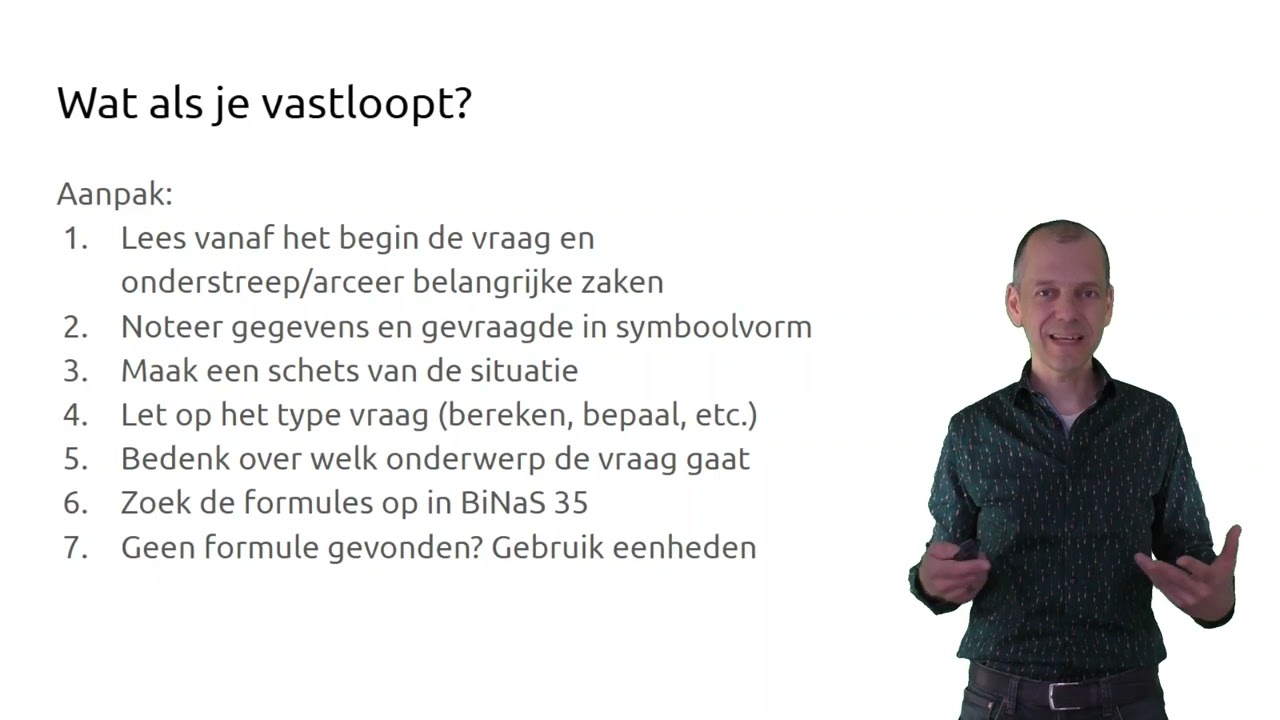 Examentraining VWO Natuurkunde: Algemeen