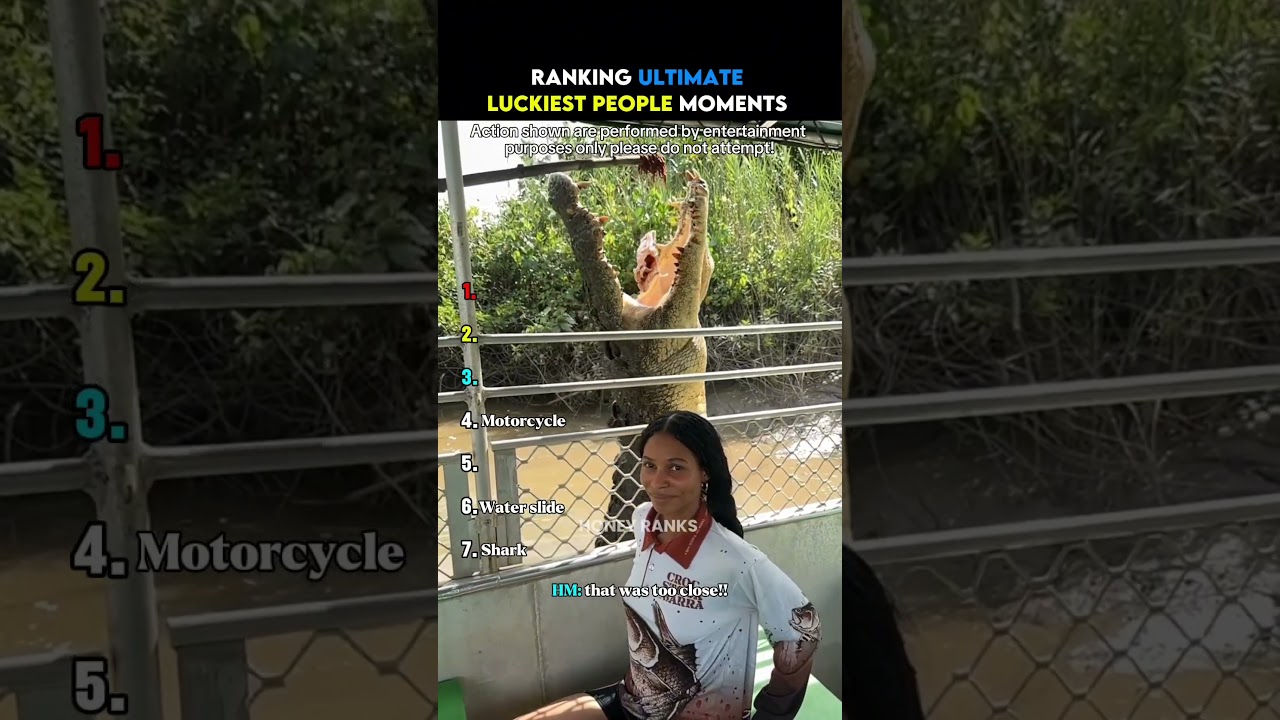 Ranking the Best Luckiest People Moments 💀🥶