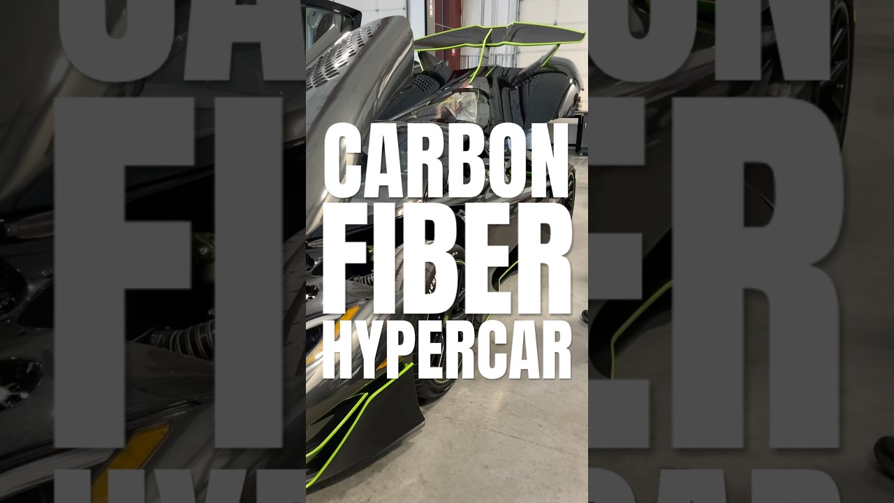 CARBON FIBER HYPERCAR #carbonfiber #engineering #composites
