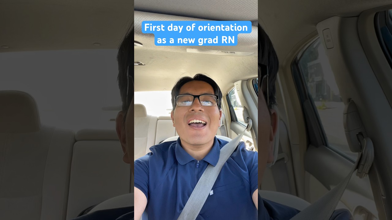 First Day as a First-Gen New Grad RN! 🩺 #newgradnurse #firstgen #firstjob #nursinglife #futurenurse
