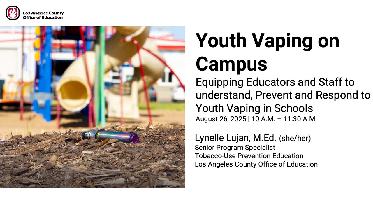 Youth Vaping on Campus 8.26.2025