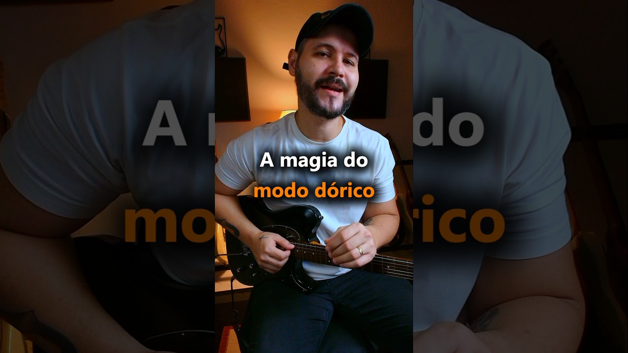 Sabe usar o modo dórico assim? #guitar #guitarist #guitarlessons #guitarra #guitarrista