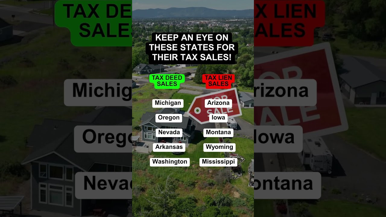 Keep An Eye On These States For Their Tax Sales