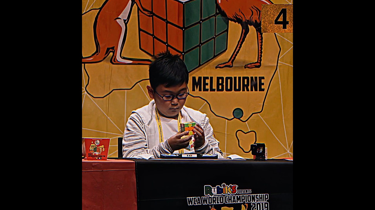 WCA World Championship 2019 3x3 Final | 2nd Place Avg of 6.78 #rubikscube #viral #shorts