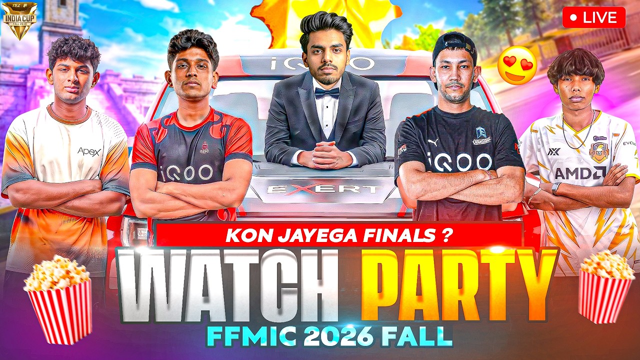 FFMIC 2026 FALL WATCH PARTY🔥🏆 ( KNOCKOUT STAGE ) DAY 2 | - FREE FIRE MAX #live #freefire #ffmic