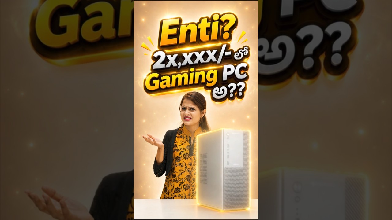 ₹25,000 Gaming PC Build 🔥 | Ryzen 5 3400G Budget Gaming PC