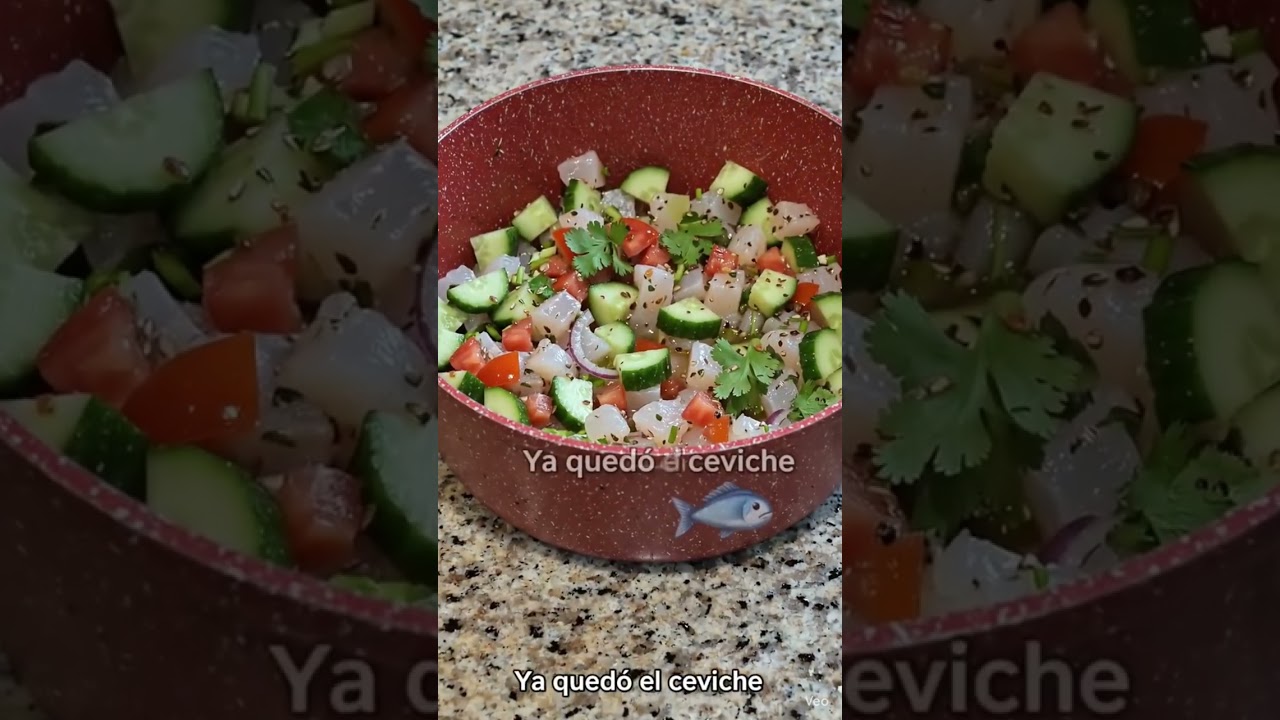 Ceviche de pescado 🌯