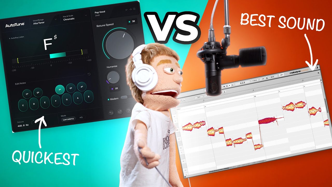AutoTune vs. Melodyne 🎧 Best Vocal Tuning Plugin? 🔥 Sound Quality, CPU, Features, Workflow
