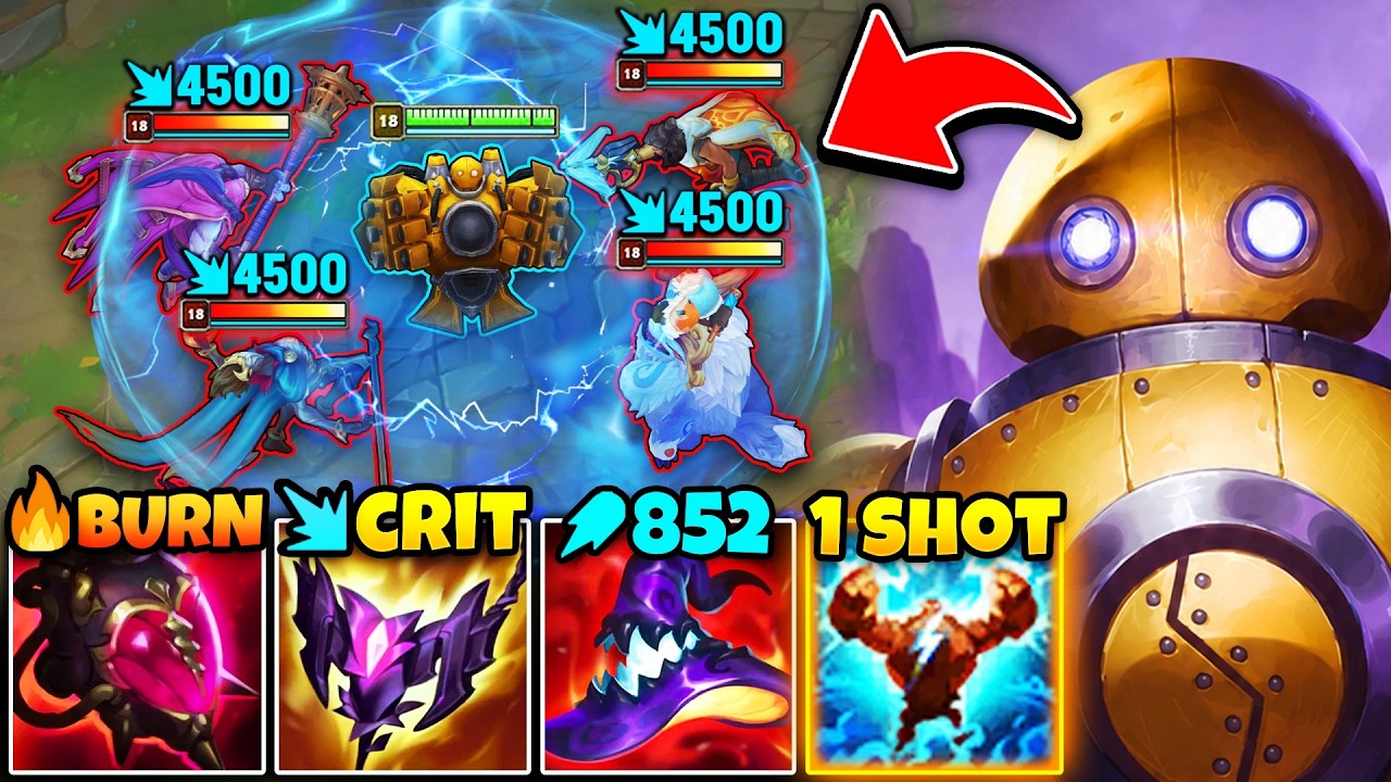 FULL AP BLITZCRANK IS A ONE SHOT SIMULATOR! (PRESS R AND DELETE EVERYTHING)
