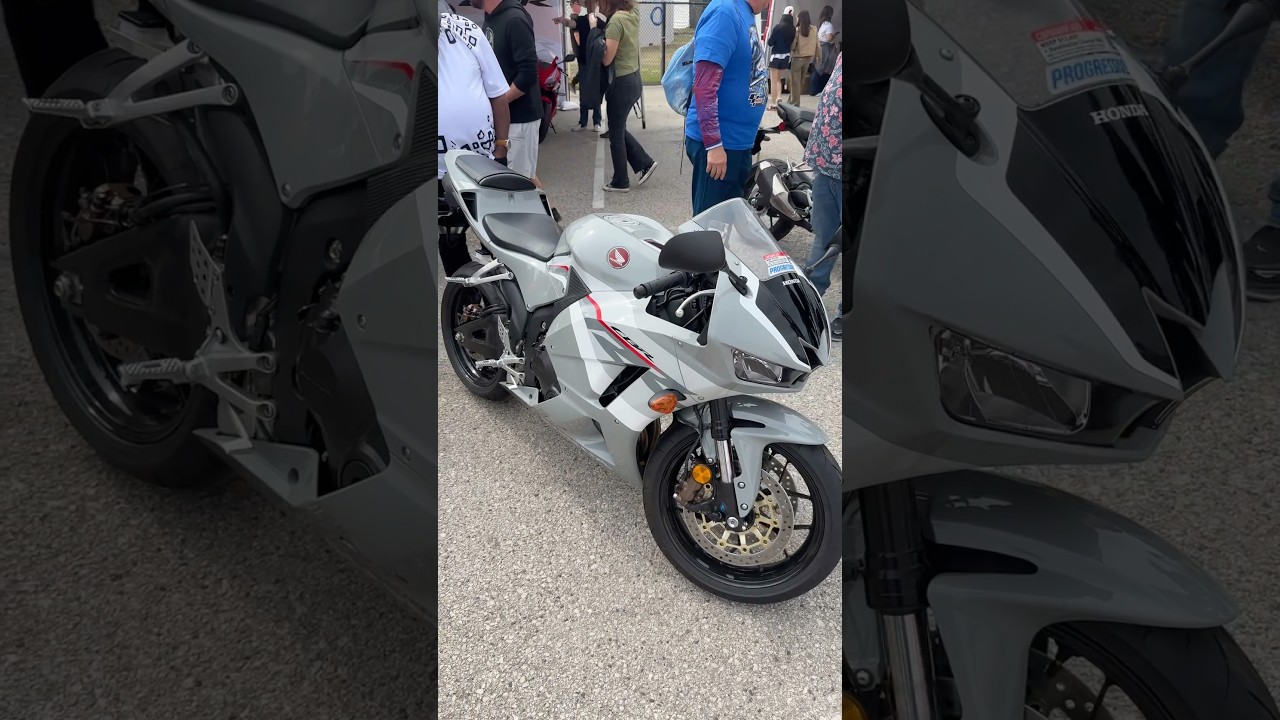 Check out the Honda CBR600-RR at COTA! Raw, basic, still FAST 💨 #honda #motogp
