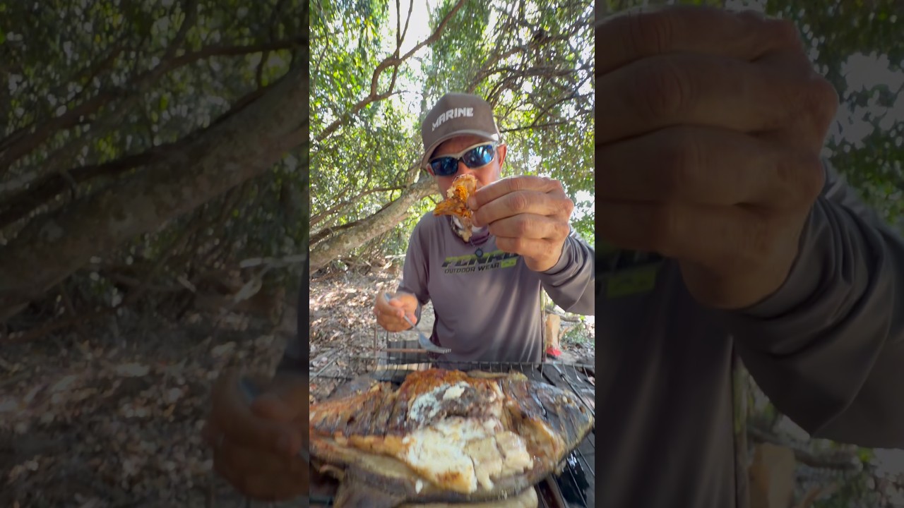 DICA IMPORTANTE E DELICIOSA!Pacu assado #pescaria #johnnyhoffmannoficial #pesca