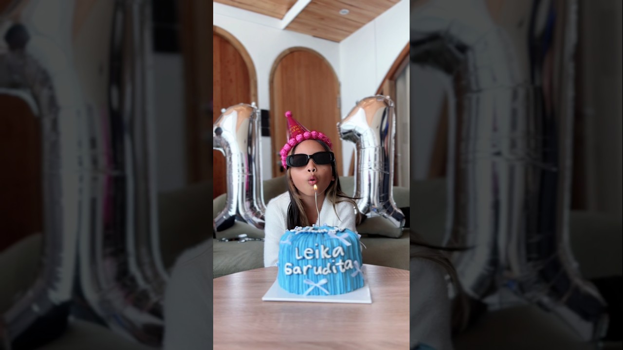 HAPPY BIRTHDAY ANAK BUNDA 🤗🥳 #dienafitri #trending #shorts #leika #happybirthday
