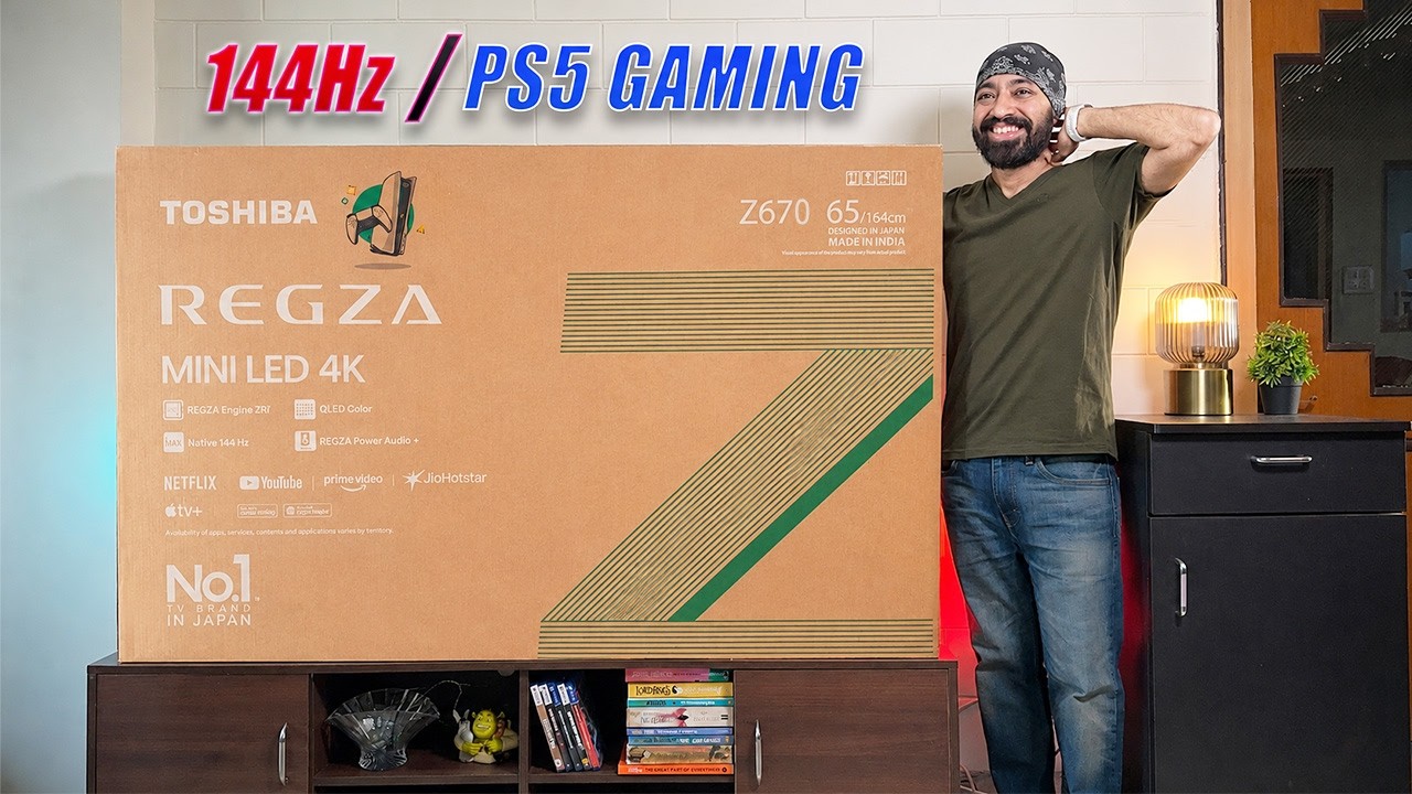 144Hz Gaming Beast - Toshiba Mini LED TV 2026 (Z670SP) Review 🔥