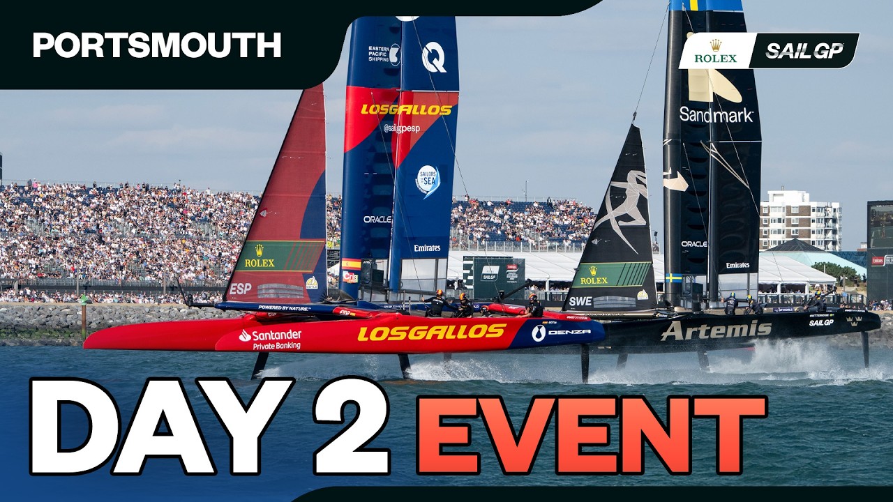 2026 Emirates Great Britain Sail Grand Prix | Portsmouth | Day 2