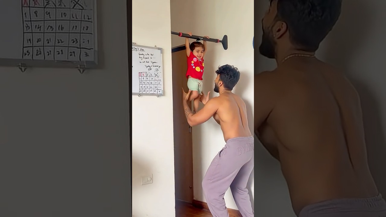 A Productive Day with Our Krishna ❤️🧿 #shorts #fitcouple #cutebaby #productivity
