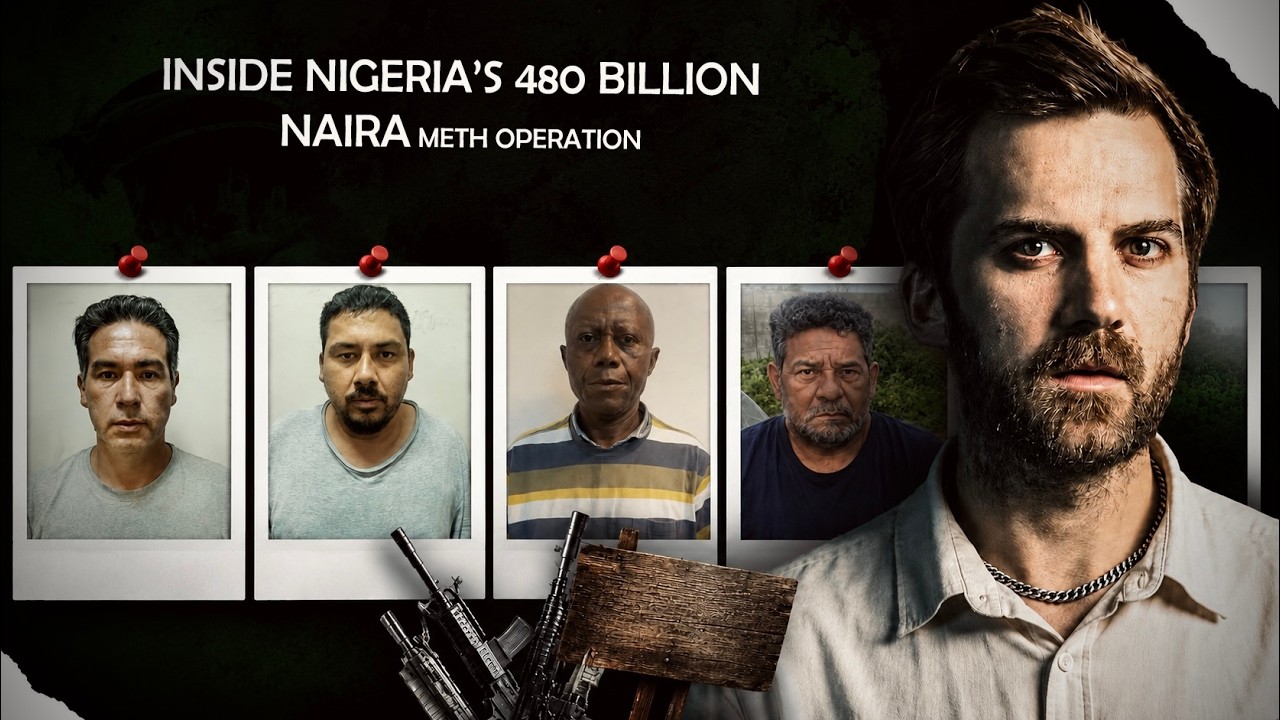 Inside NIGERIA’S ₦480 Billion Meth Operation