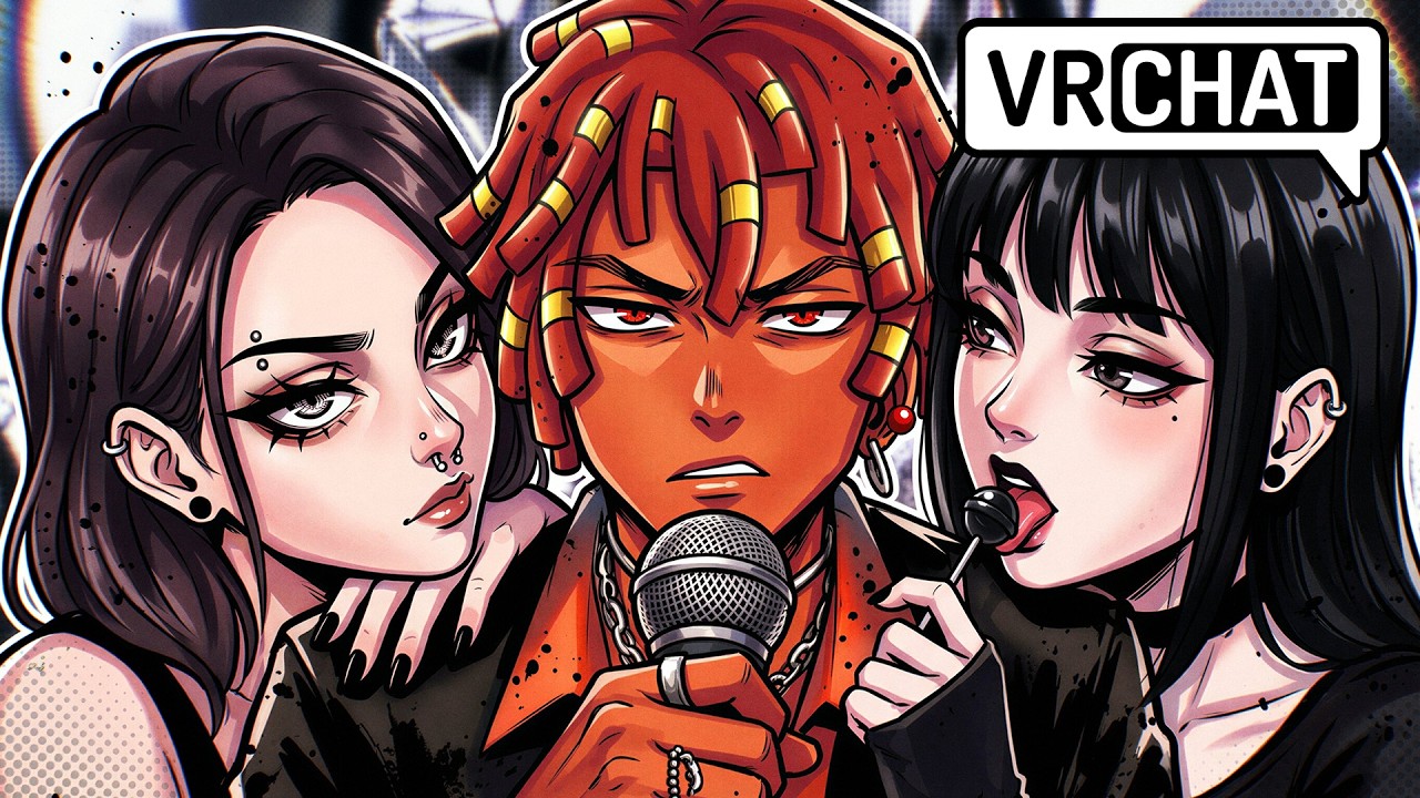 Aqua Meets GOTH MOMMYS In VRCHAT?!