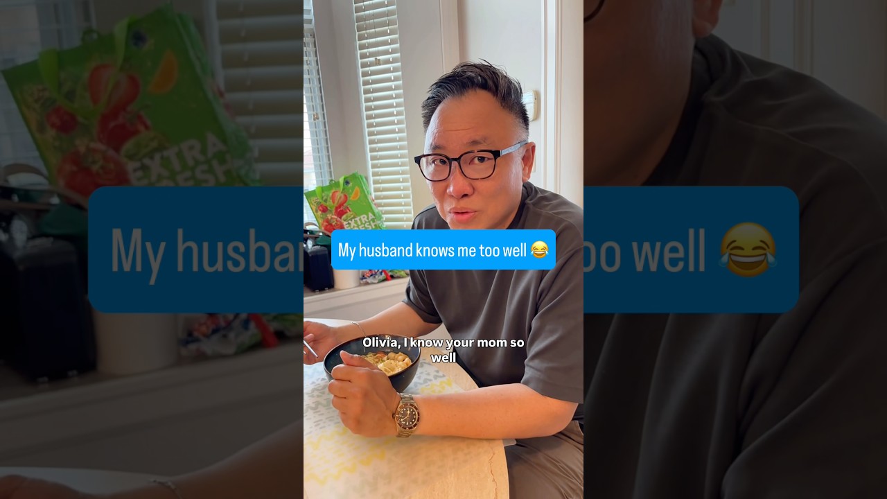 After 20 years together, he already knows exactly what I’ll do 😂 #funnyvideo #marriage #couple#lol