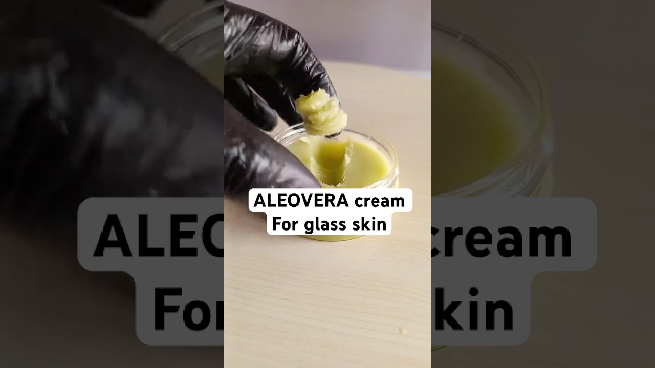ALEOVERA cream For glass skin#skincare _#aleovera #brightskin #skincareroutine #beauty #body #skin