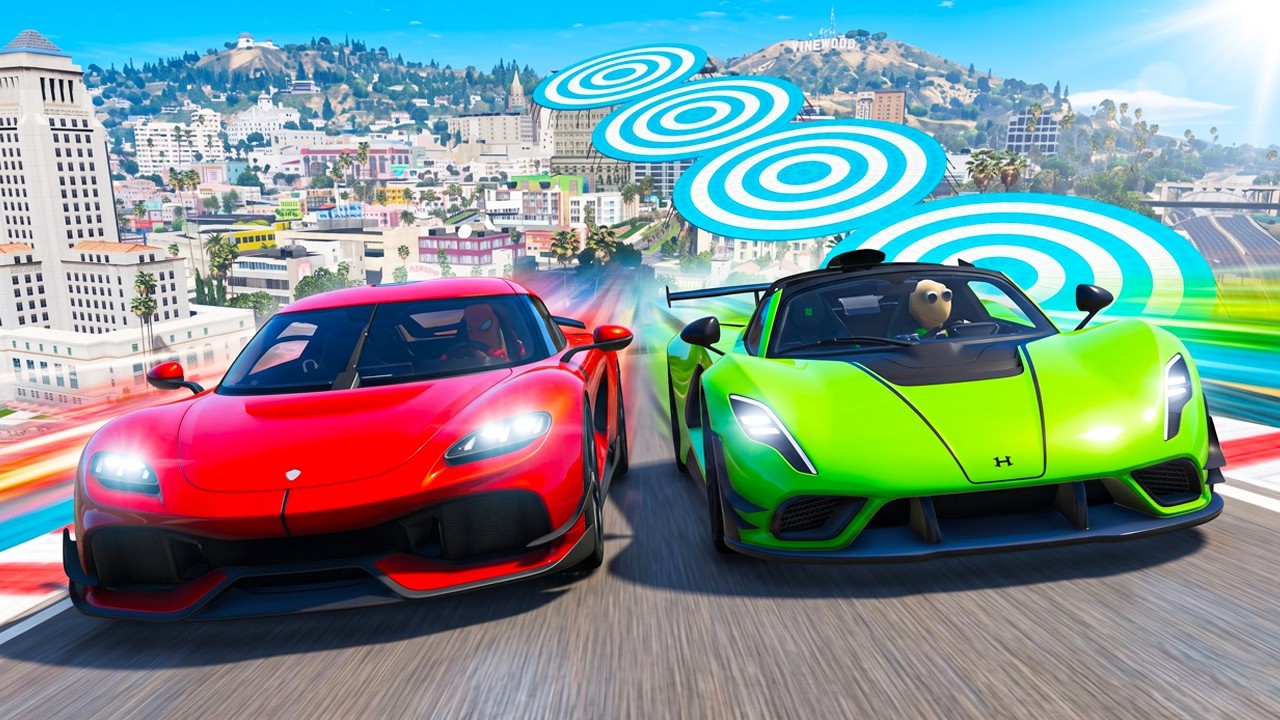 FRANKLIN KOLEKSİYON ARABALAR İLE ŞEHİR PARKURUNA GELDİ - GTA 5 MODS