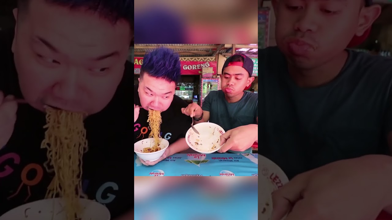 Minum mie goreng bareng Nex carlos