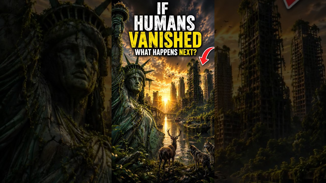 What If Humans Suddenly Disappeared From Earth? #Earth #Evolution #Nature #HumanCivilization