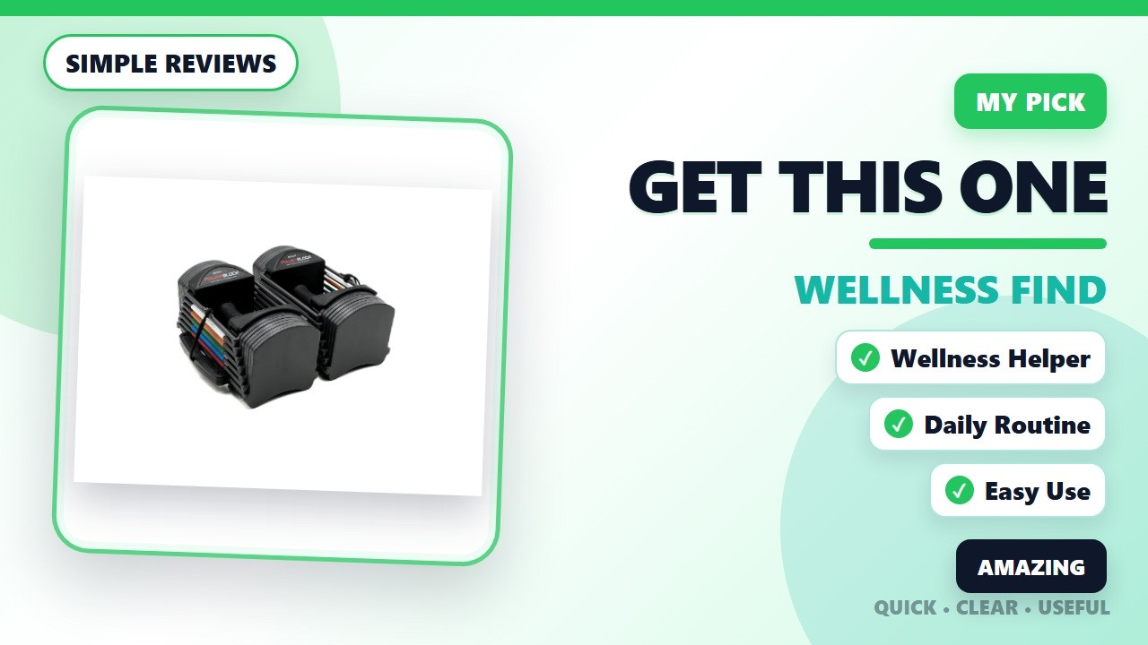 24 lb Sport Dumbbell by PowerBlock Review