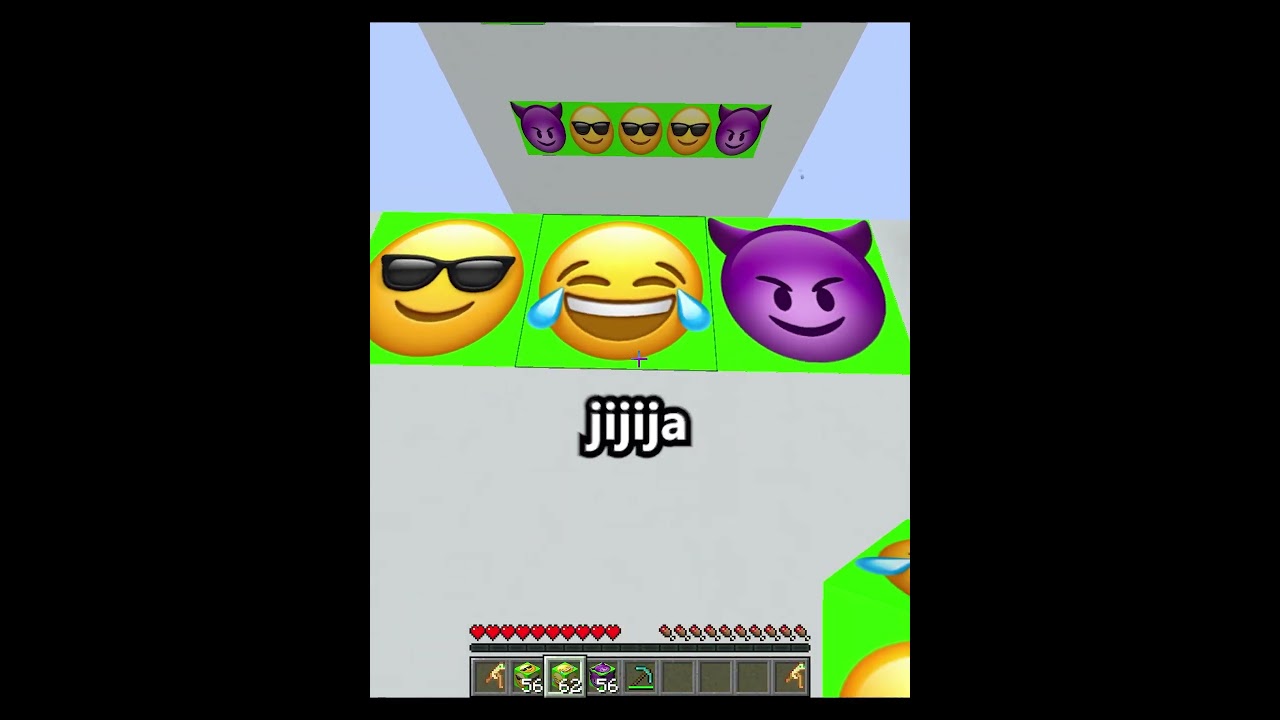 ADIVINA el EMOJI en MINECRAFT ☠️⚠️💀 #español #minecraft