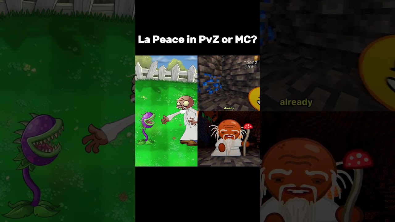 Chomper Found La Peace 4🧟‍♂️ #plantsvszombies2 #animation #pvz2