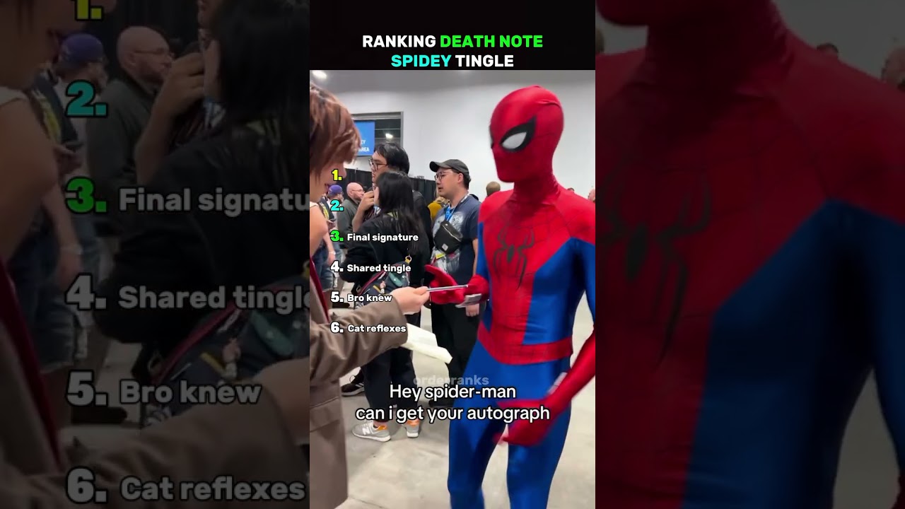 Ranking Best Spidey Sense Moments 🕸️🕷️
