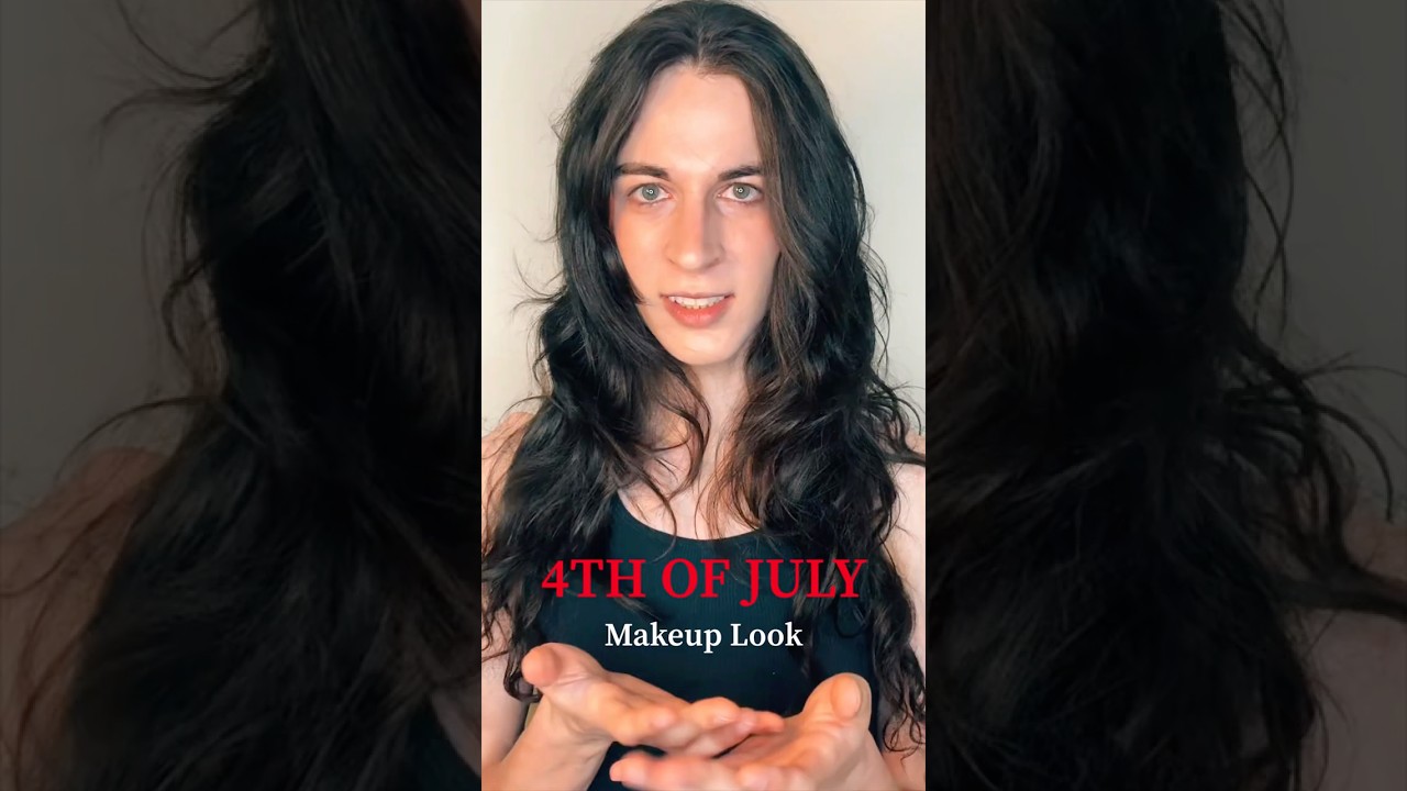 ⚠️SFX/HORROR⚠️ A 4TH OF JULY look with a twist at the end! #sfx #horror #makeuptutorial #scary