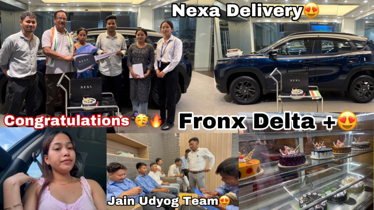 FRONX Delta +Delivery Khykha Congratulations Mny Sumit 🥳|| Garini Stock se hap byo kha 😱😍