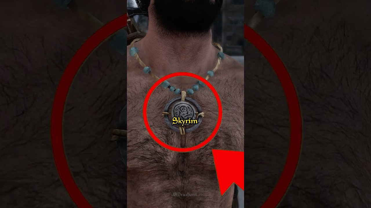 🤯 99% of Players Will Never Find This Amulet #skyrim #gaming