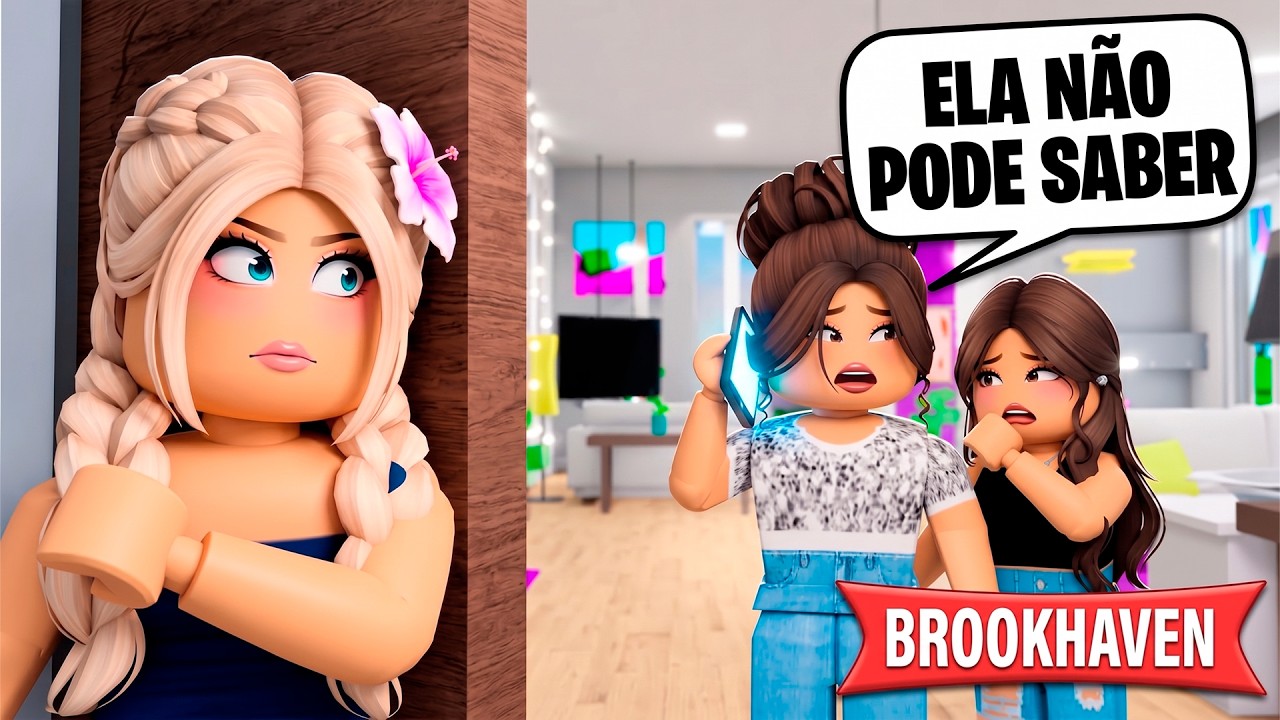 A MENINA DESCOBRIU QUE ERA ADOTADA! | Historinhas Brookhaven RP | Roblox