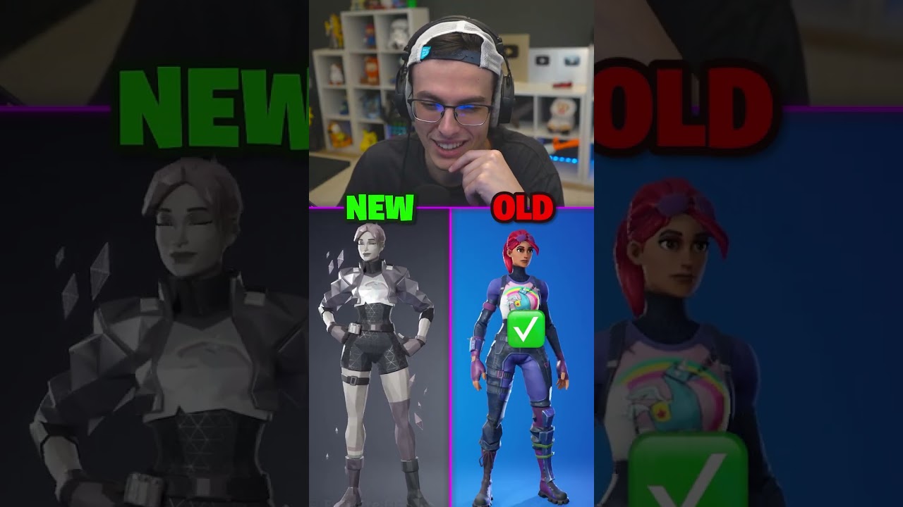 NEW vs OLD Fortnite SKINS