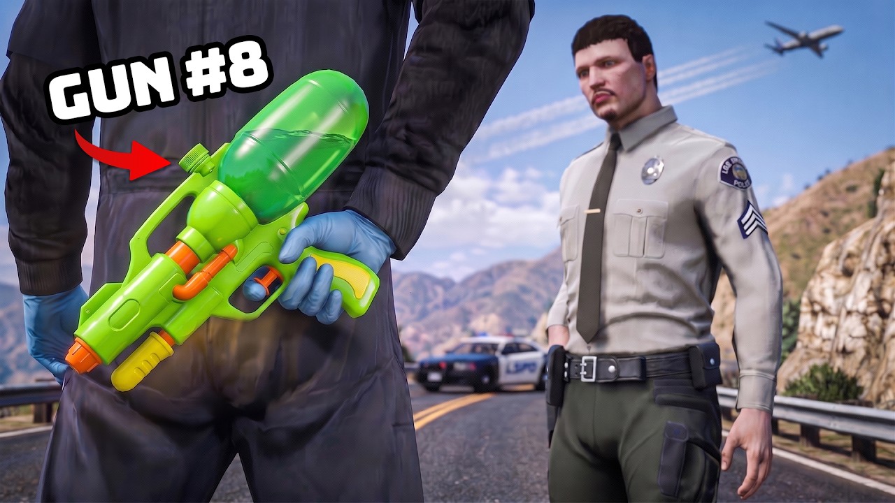 Hitman but Every Kill = Random Weapon in GTA 5 RP