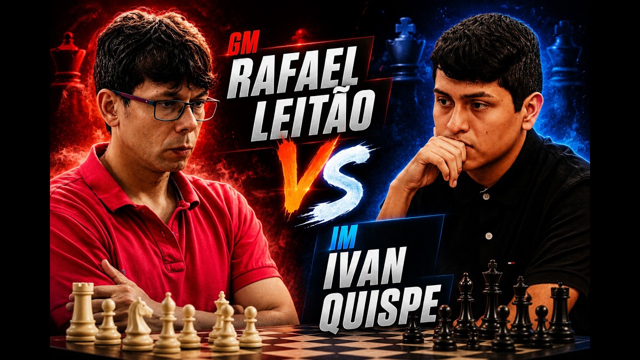 GM Rafael Leitão (BRA) vs IM Ivan Quispe (PER) | BCS Super Blitz - Floripa 2026