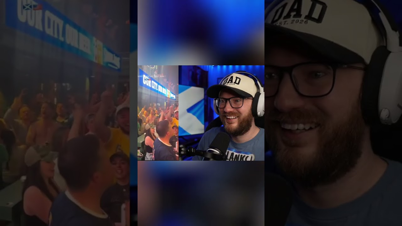Scottish Fans Turn Bus into a Party: Beer & Baseball Vibes! #shorts