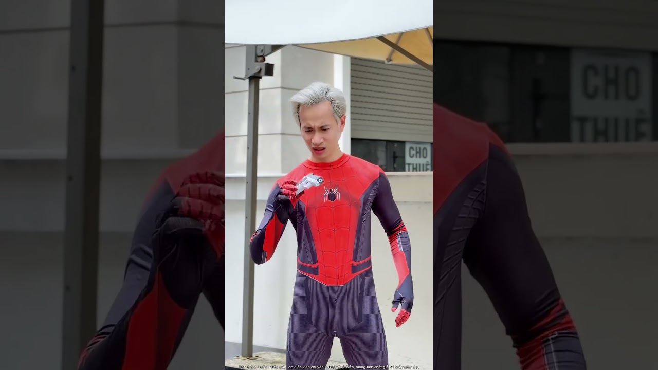 The unluckiest Black Spider-Man [BEN EAGLE US] #beneagle #beneagleus #funny #kindness #action