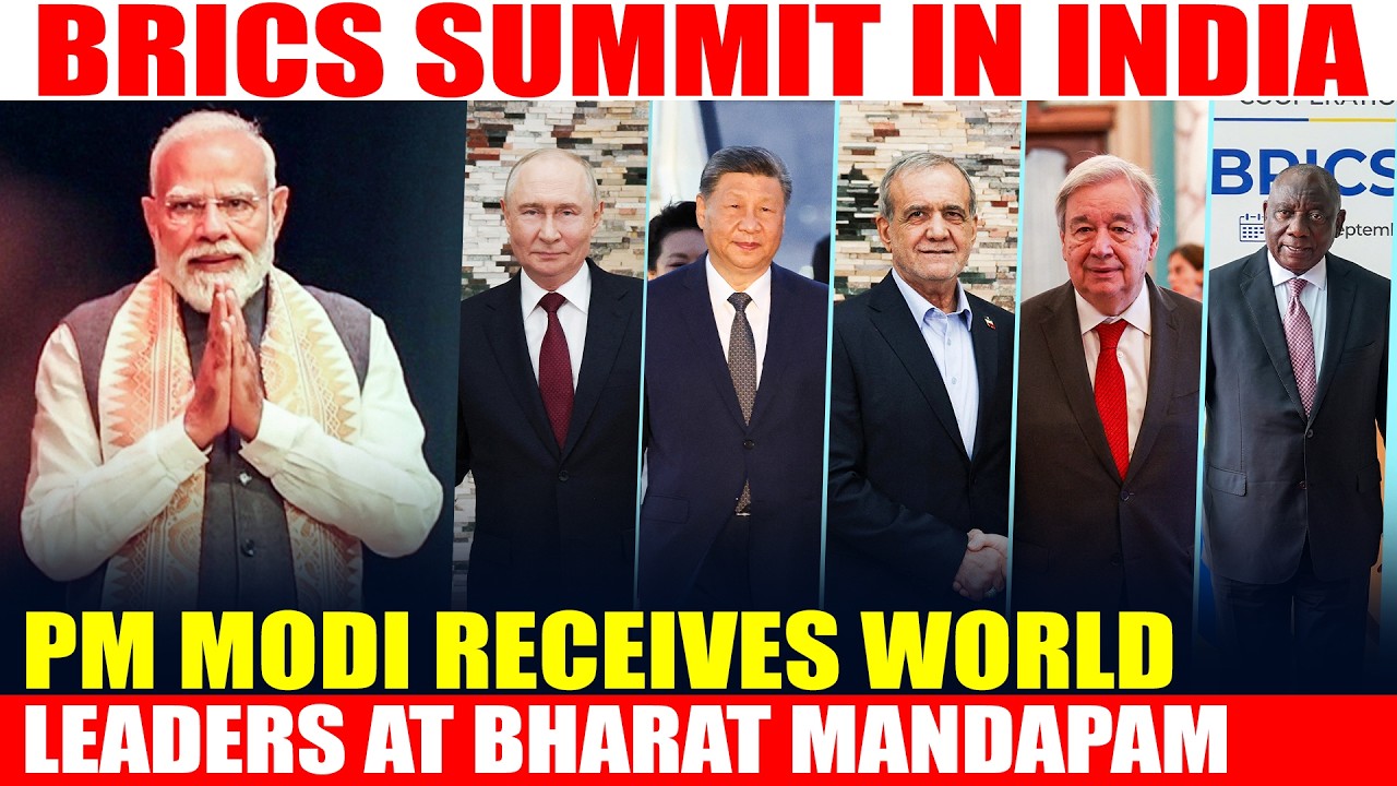 BRICS Summit Delhi LIVE: PM Modi receives World Leaders at Bharat Mandapam I India